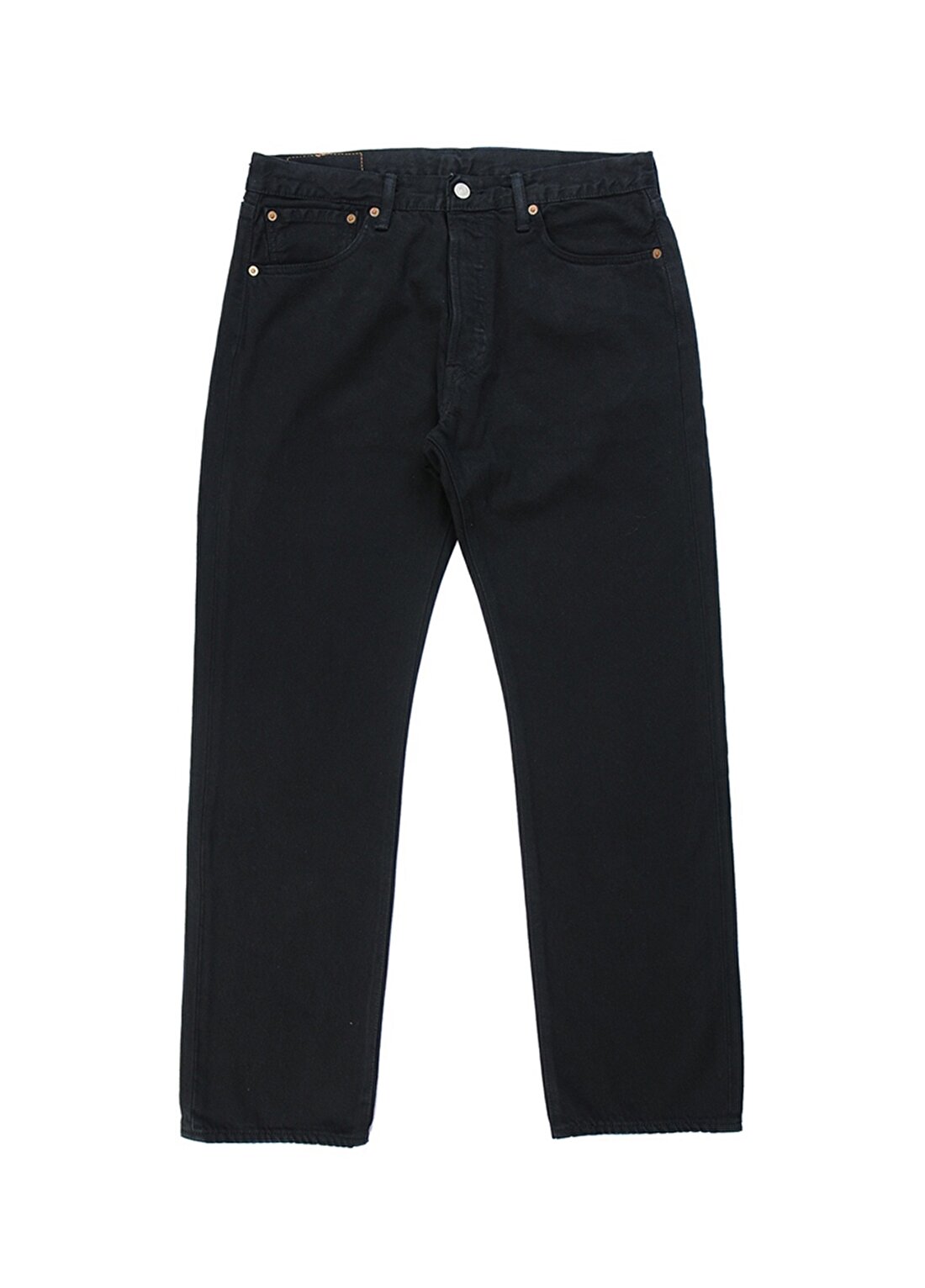 Levis 00501-0165 501 Black Boru Paça Yüksek Original Black Denim Erkek Pantolon
