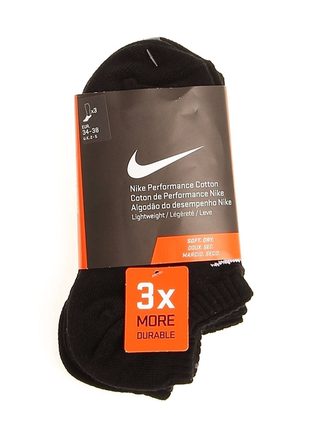 Nike 3'Lü Spor Çorap