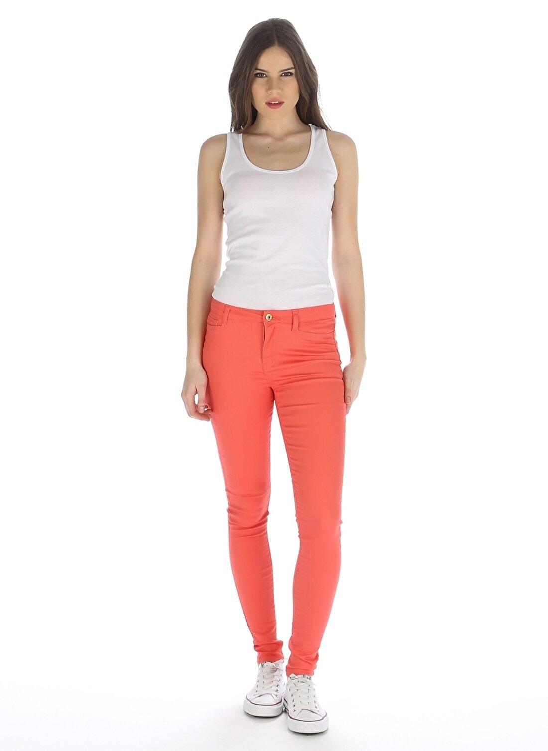 Vero Moda Çok Renkli Kadın Denim Pantolon VV 10074142