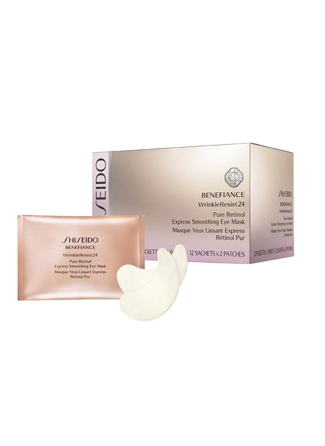 Shiseido Benefiance Wrinkle Resist24 Pure Retinol Ex.Eye 12 Sheets Göz Kremi