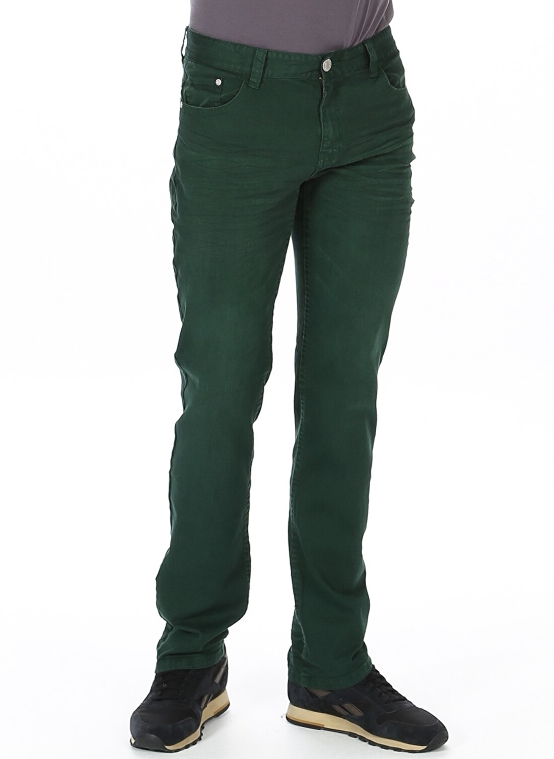 T-Box Yeşil Erkek Chino Pantolon