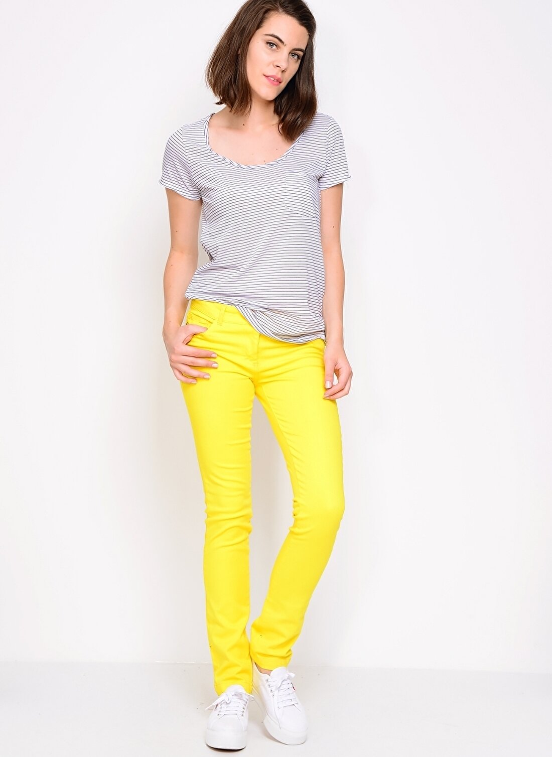 Lmn Limon Company Sarı Pantolon