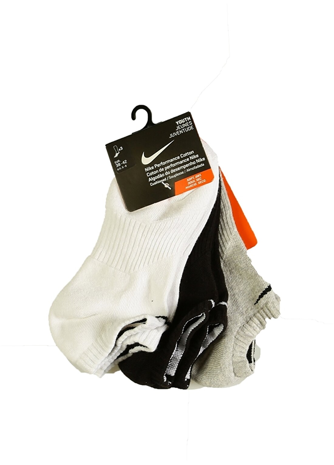 Nike Cotton Cushion No-Show Spor Çorap