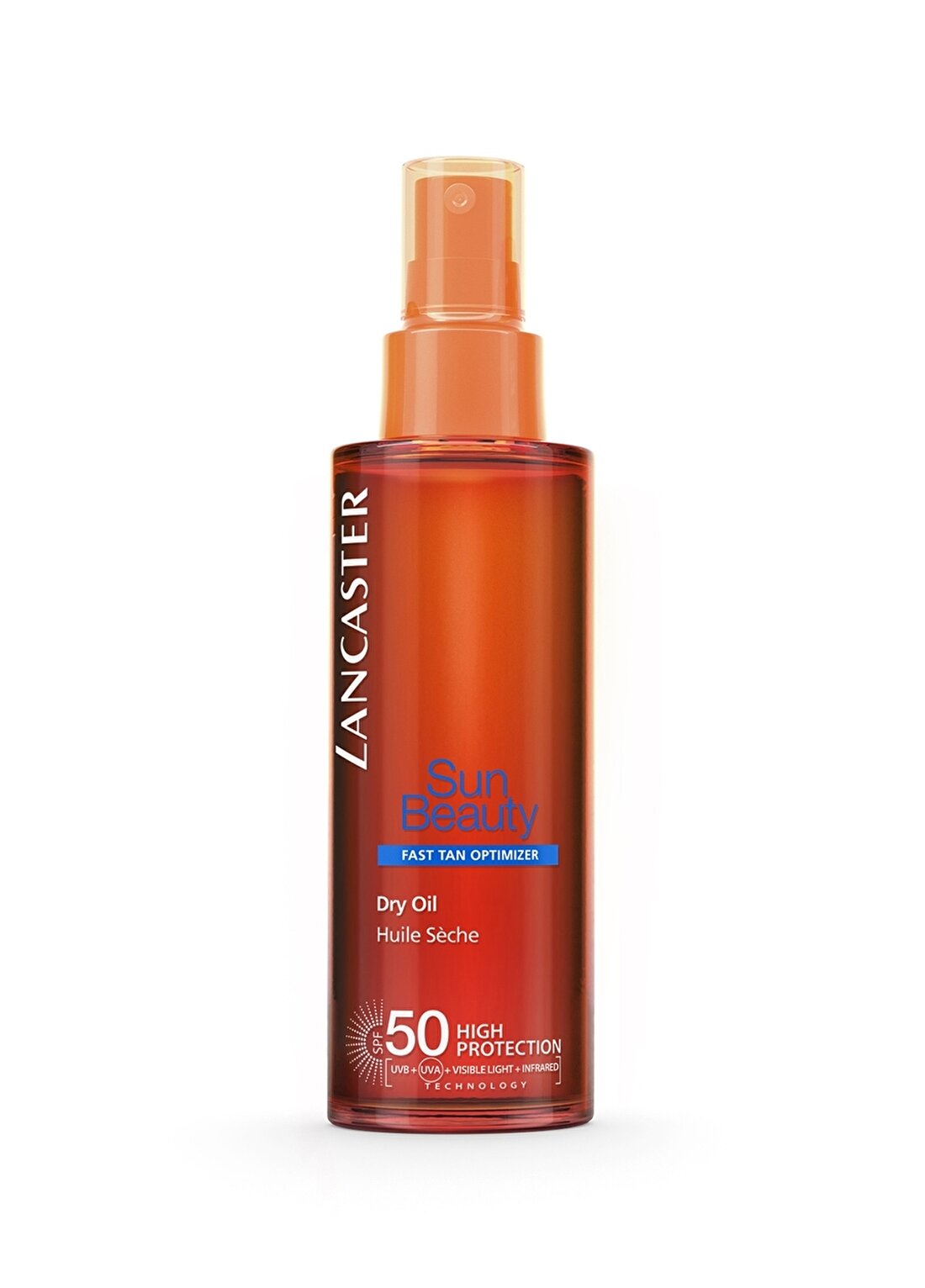 Lancaster Sun Beauty Dry Oil Fast Tan Optimizer Spf50 150Ml Güneş Yağı