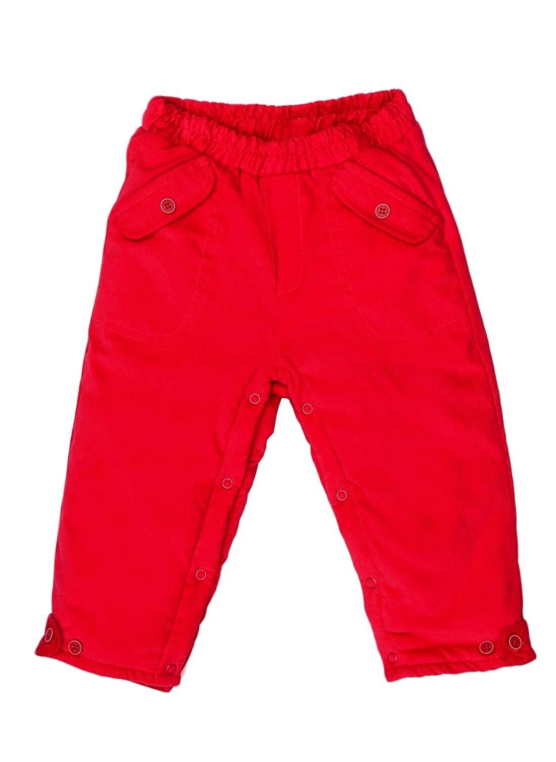 Mammaramma Lastikli Bel Kırmızı Erkek Çocuk Pantolon