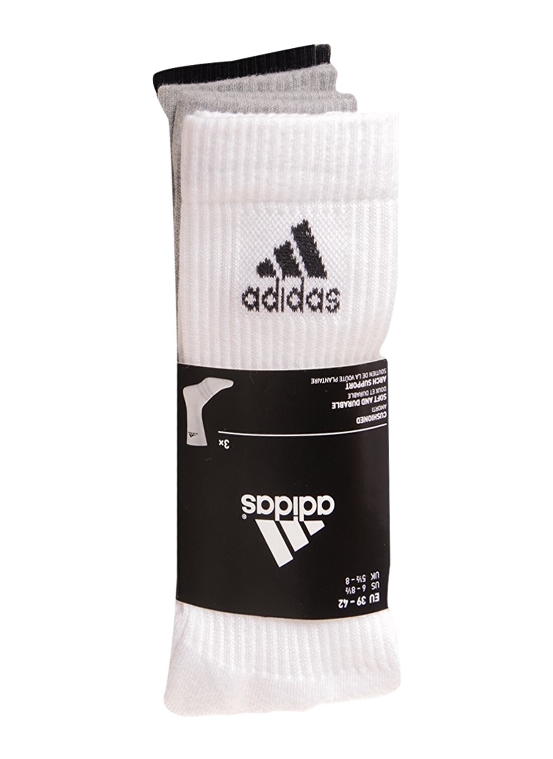 Adidas Performance Crew 3'Lü Çorap