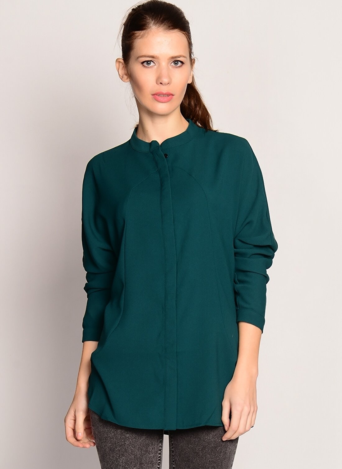Vero Moda Yeşil Kadın Gömlek