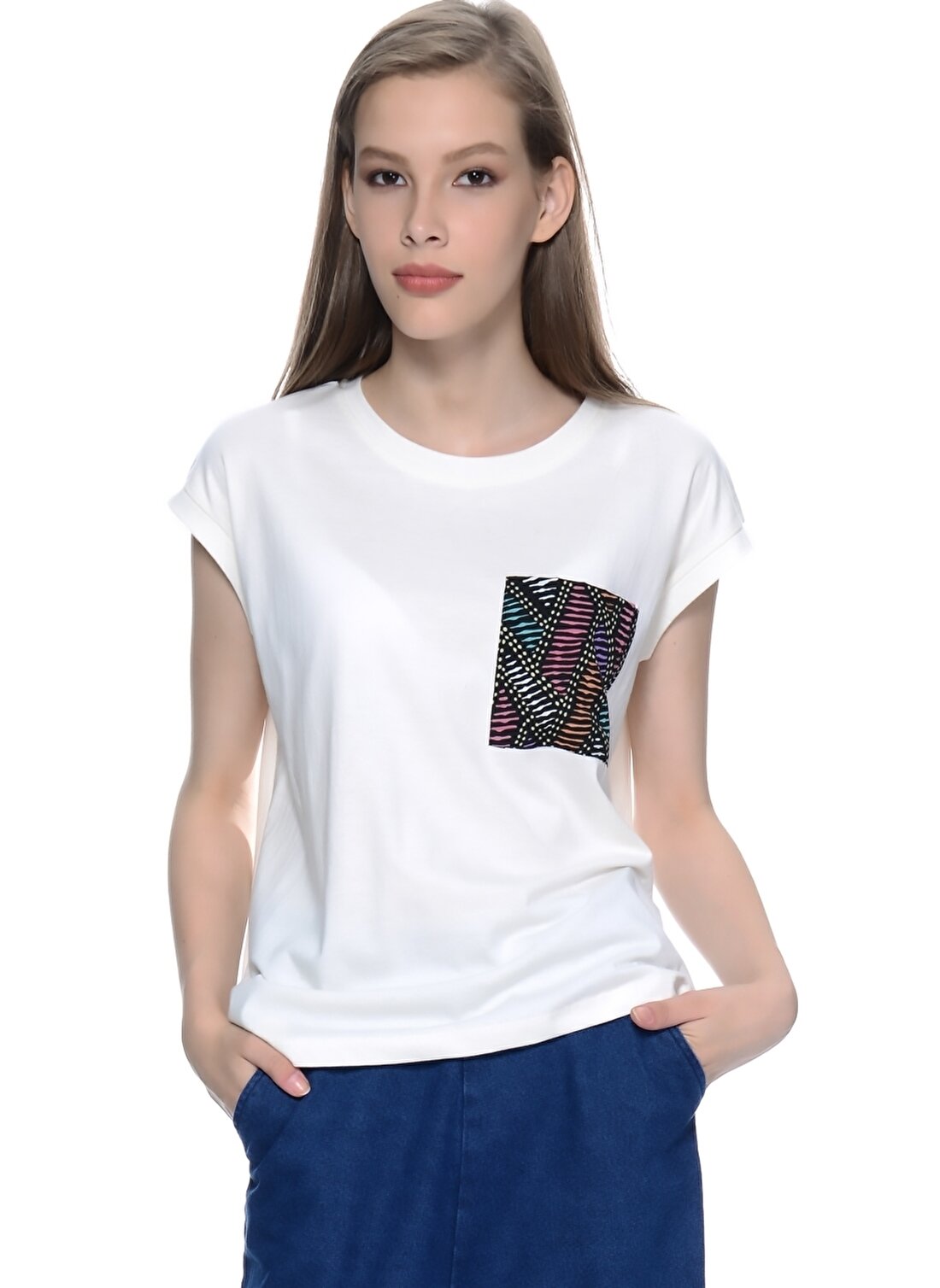 Compania Fantastica Koyu Natürel Kadın T-Shirt SP16PRO18