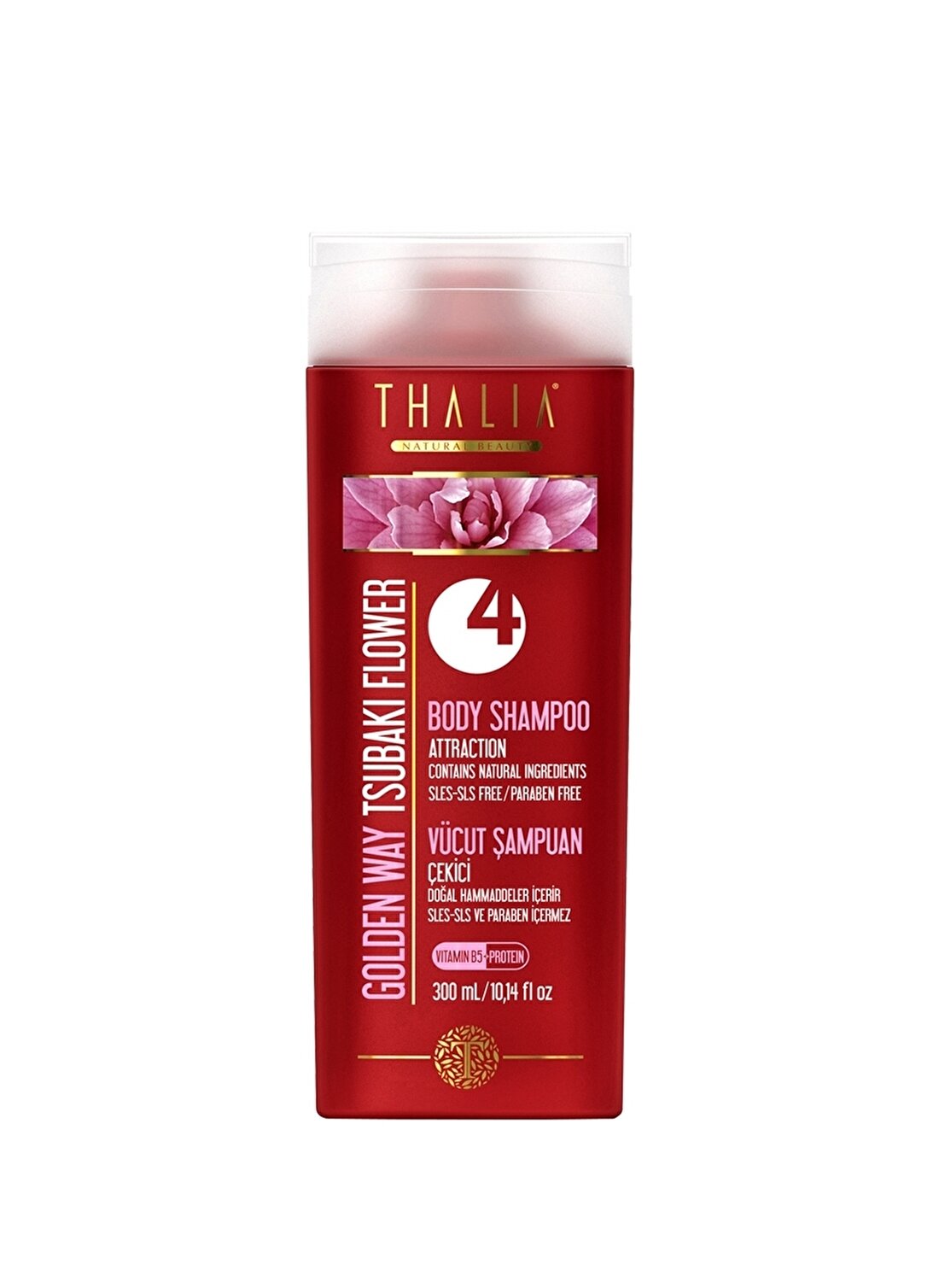 Thalia Golden Way 300 Ml Japon Gülü Yağı Özlü Vücut Şampuanı