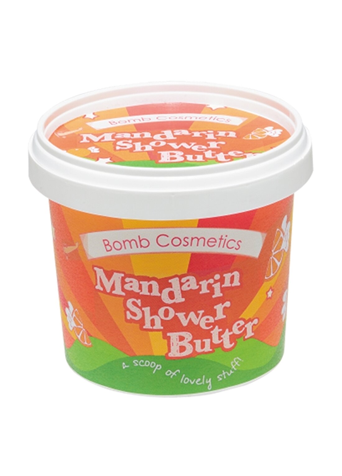 Bomb Cosmetics Mandarine & Orange Temizleyici Duş Jeli - Köpüğü