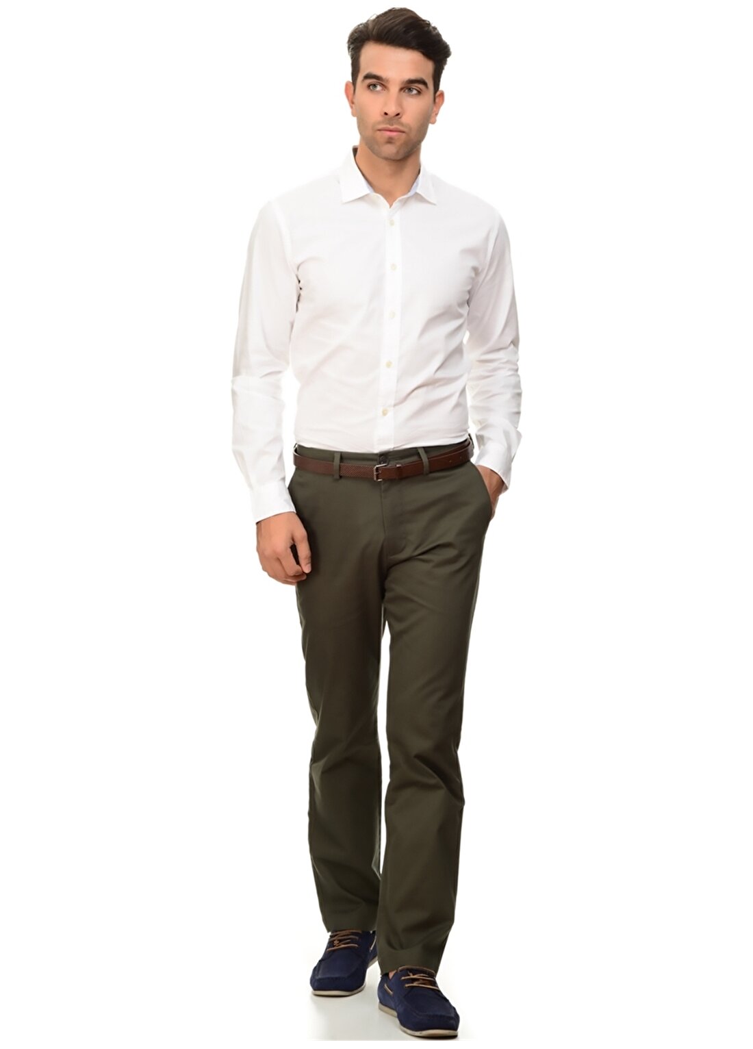 Dockers Standard Clean Khaki Slim - Stretch Twill Klasik Pantolon