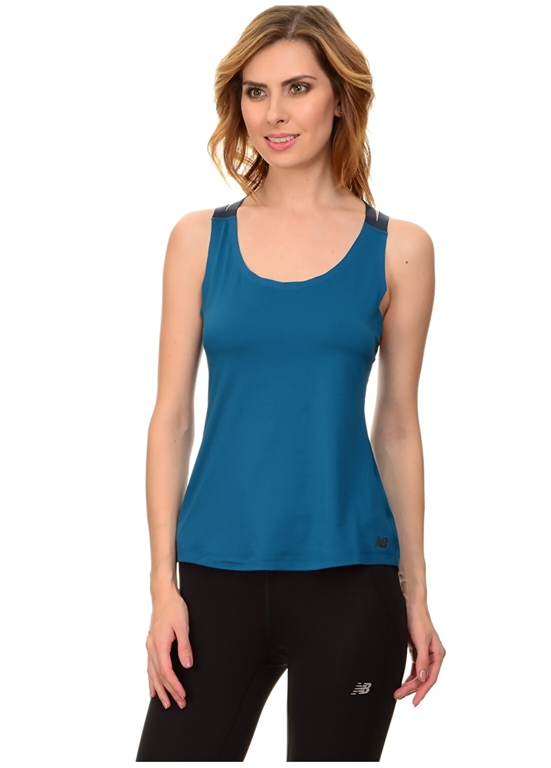 New Balance Yeşil Kadın T-Shirt WT63110-CSY