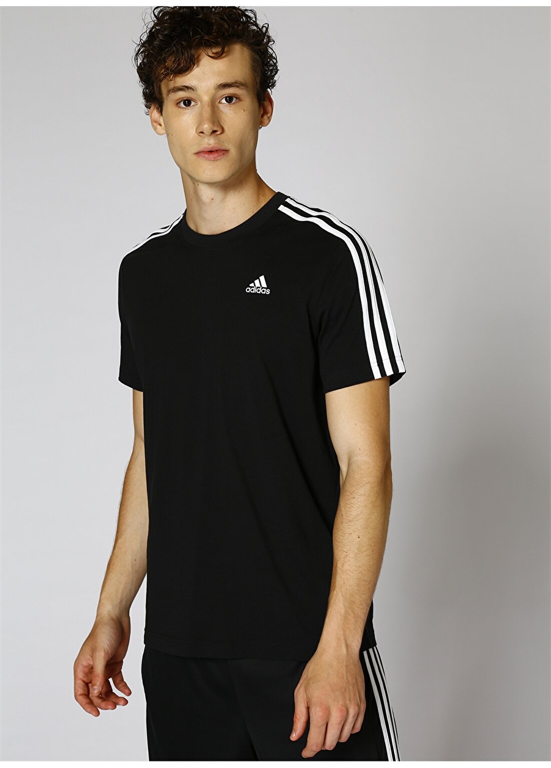 Adidas Essential 3 Stripes T-Shirt