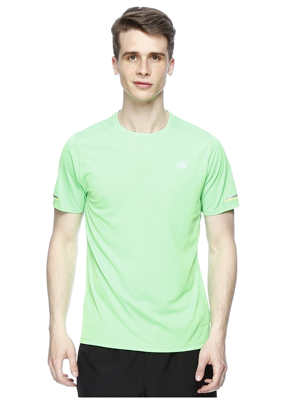 New Balance MT63223-VDC Yeşil Erkek T-Shirt