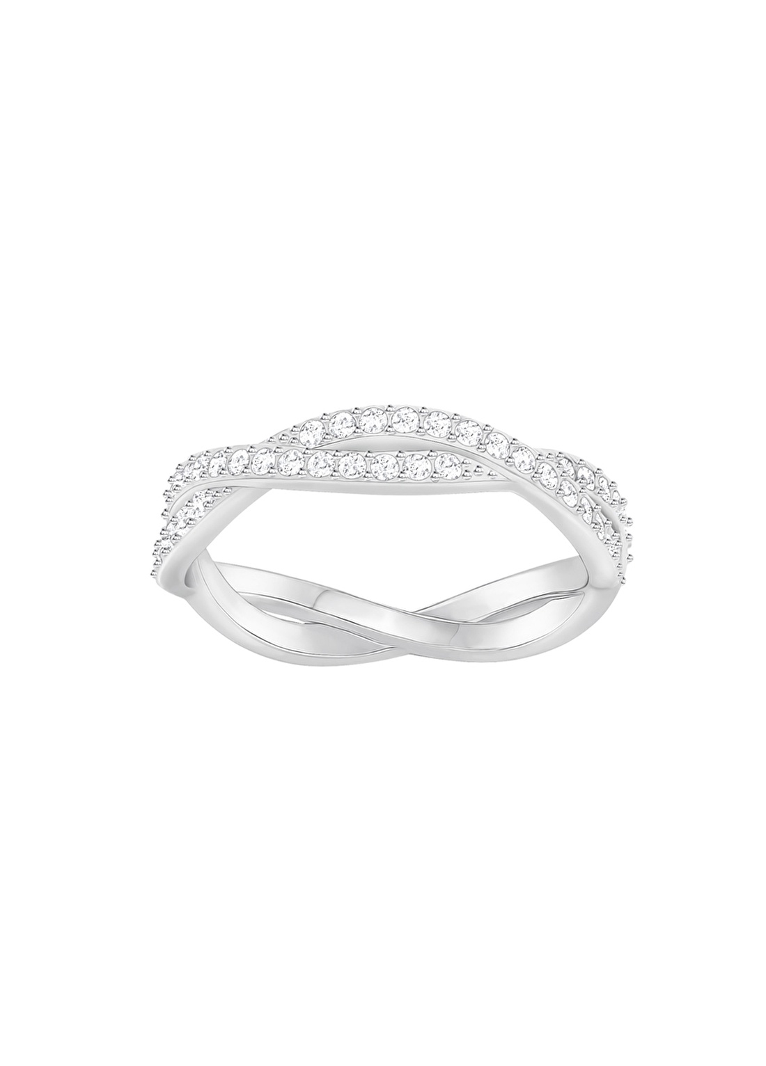 Swarovski 5354820 Infinity Rodyum Parlak Kristal Yüzük