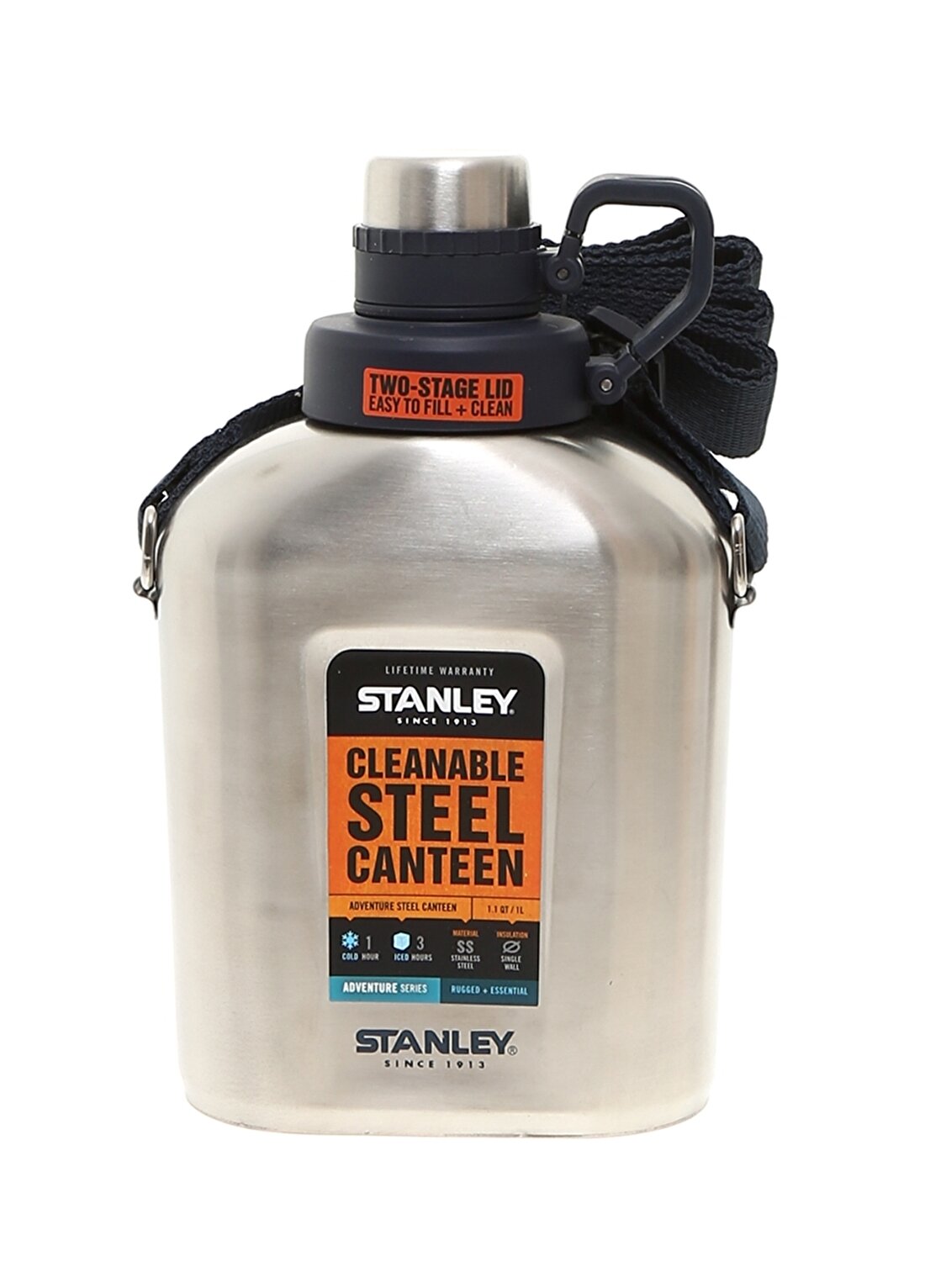 Stanley Adventure Steel Canteen 1 Lt Termos
