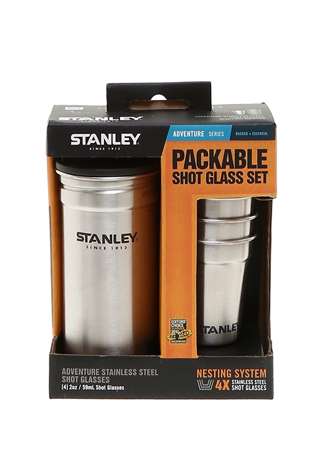 Stanley Adventure Shot Glass Set Hammertone Termos