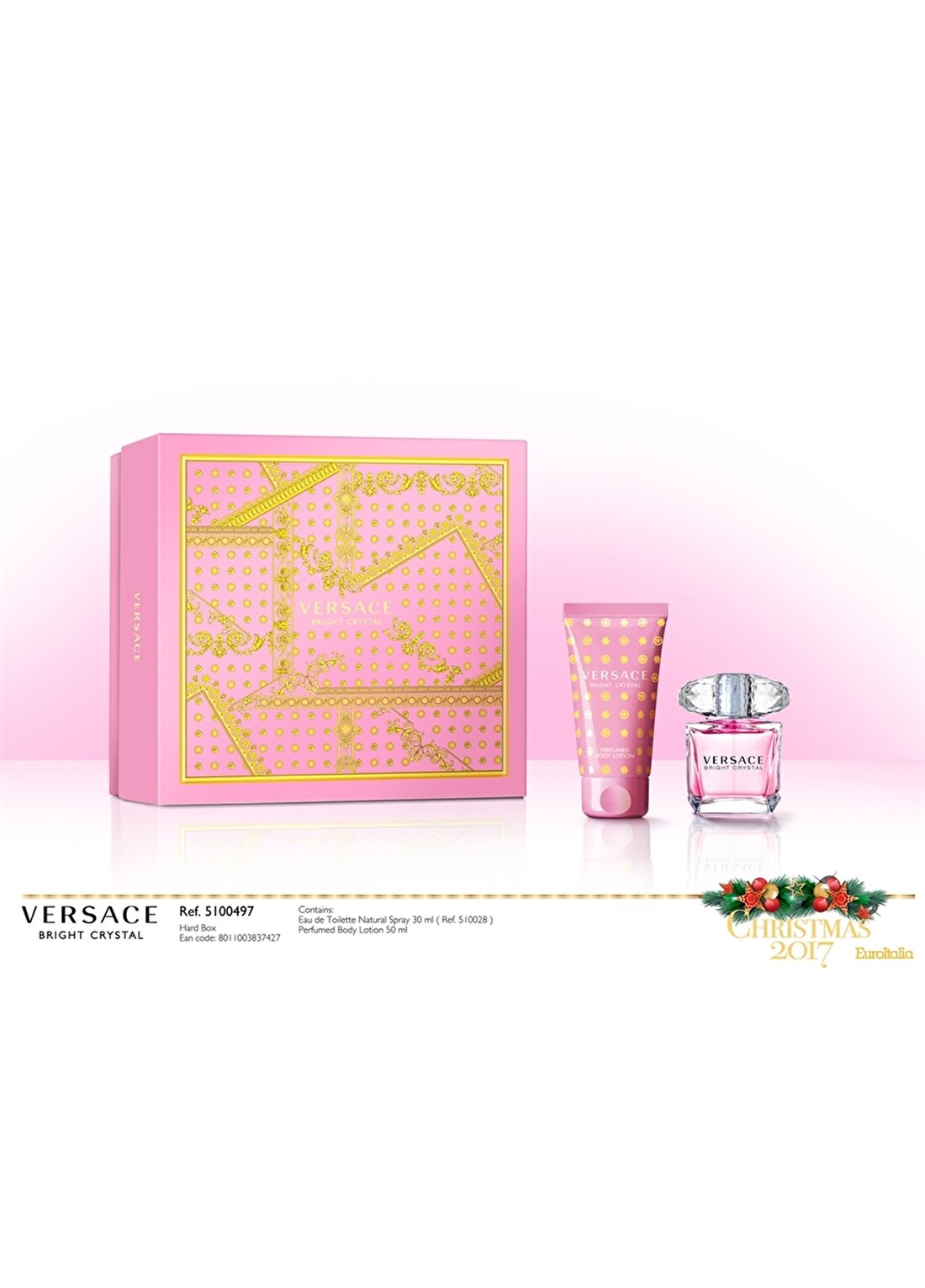 Versace Bright Crystal 30 Ml Parfüm Set