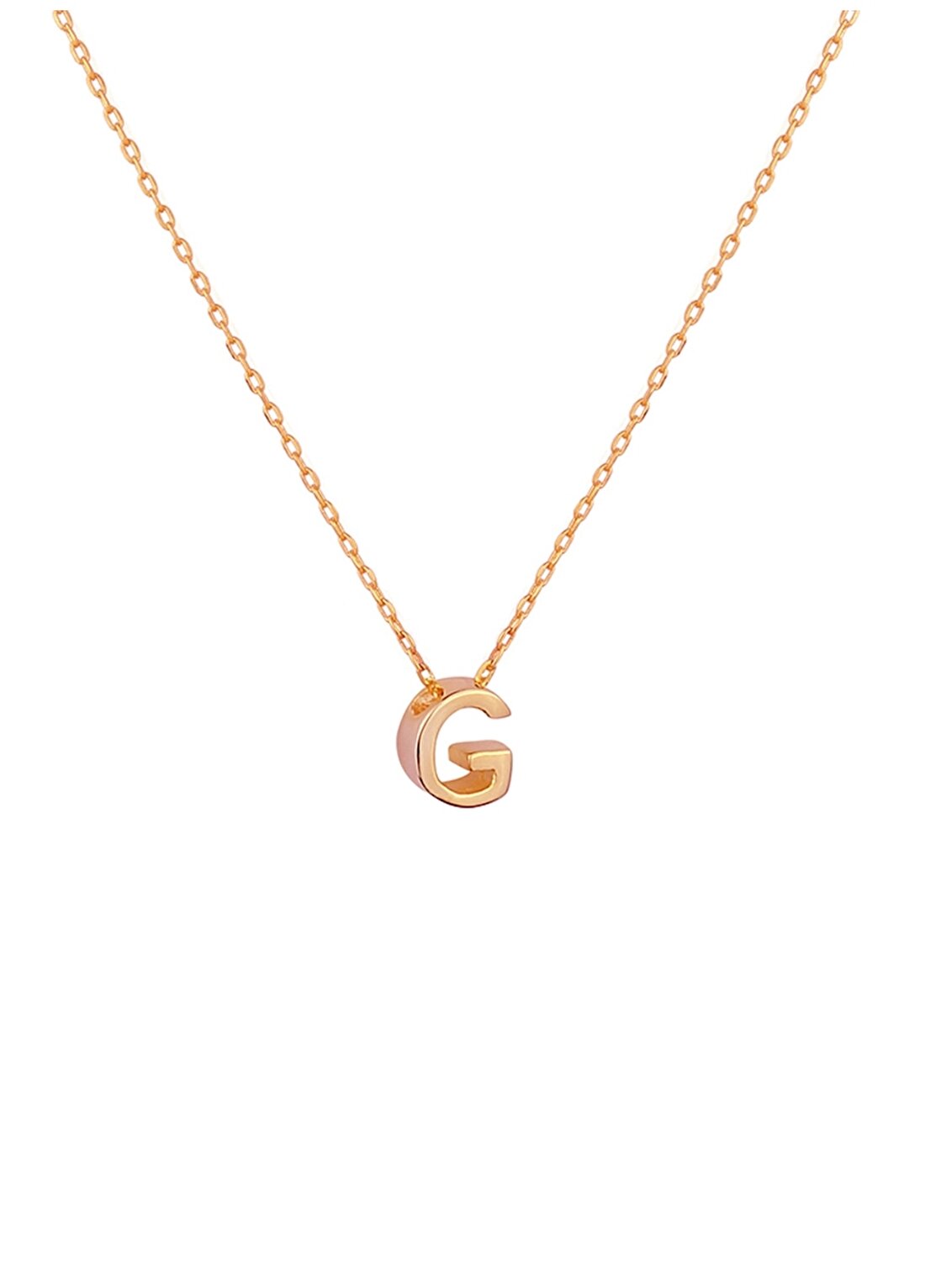 Gimora G Initial Necklace Kolye