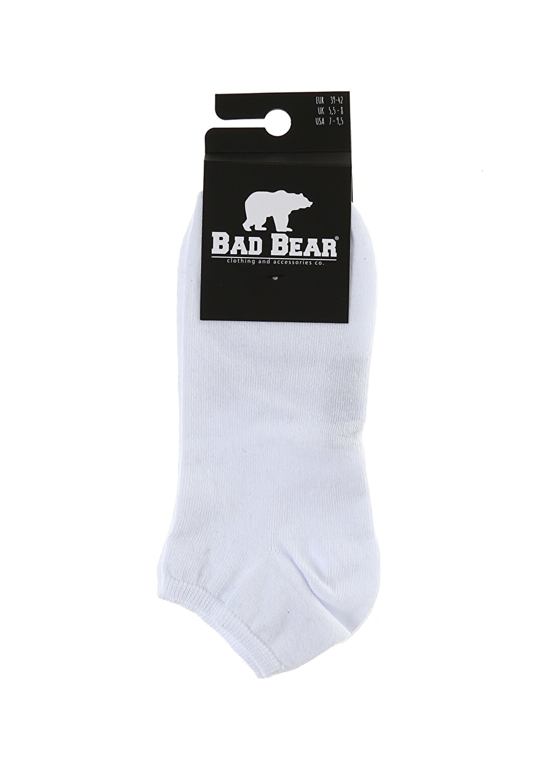 Bad Bear Beyaz Çorap