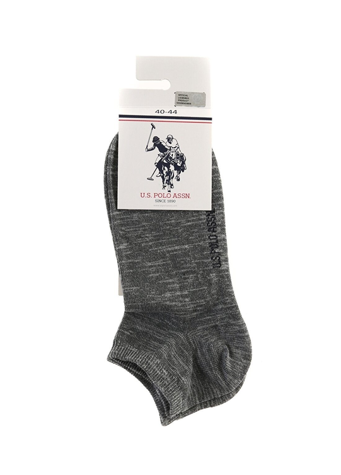 U.S. Polo Assn. Gri Erkek Çorap