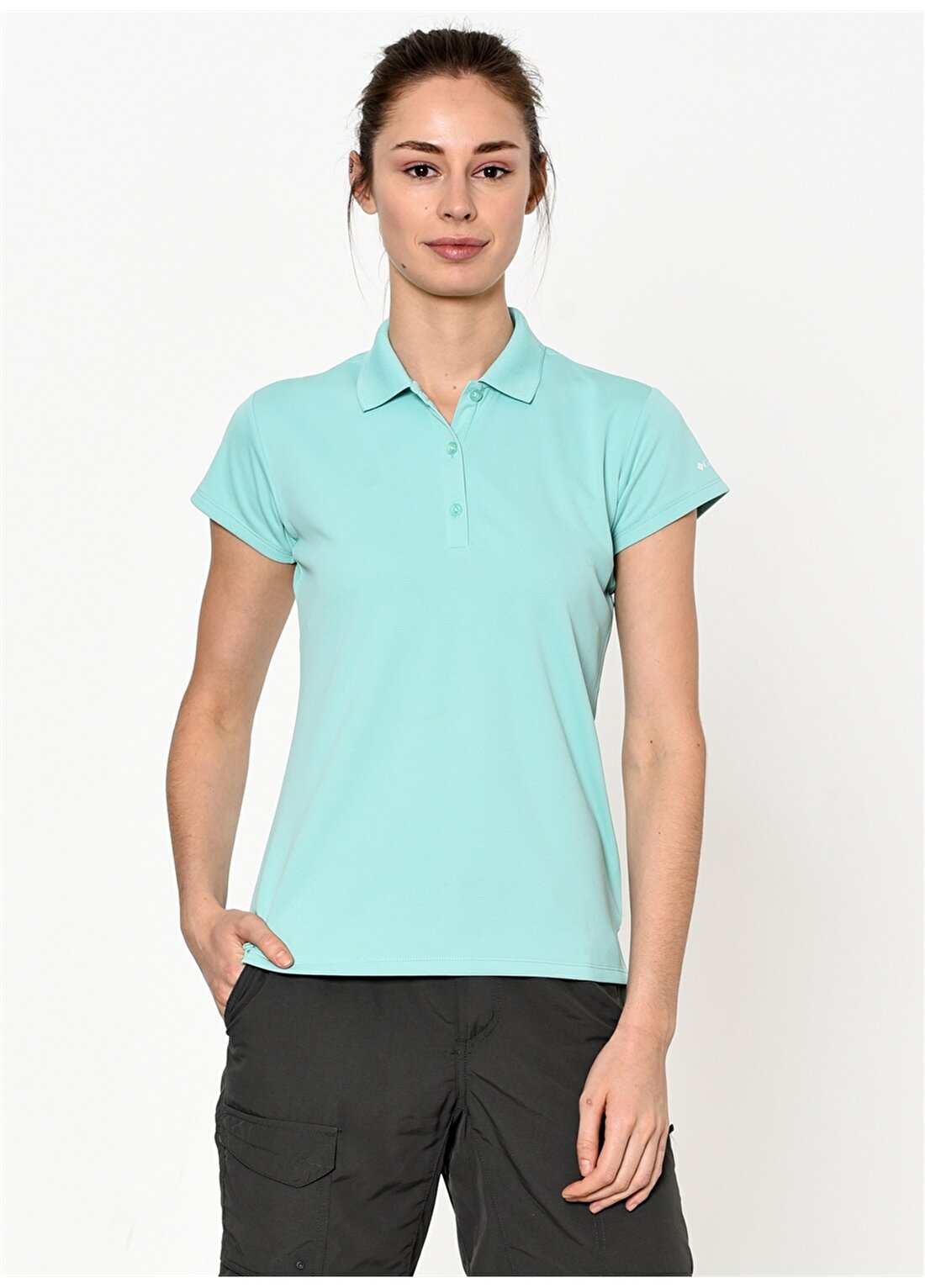 Columbia Pembe Kadın Polo T-Shirt FL6087-957