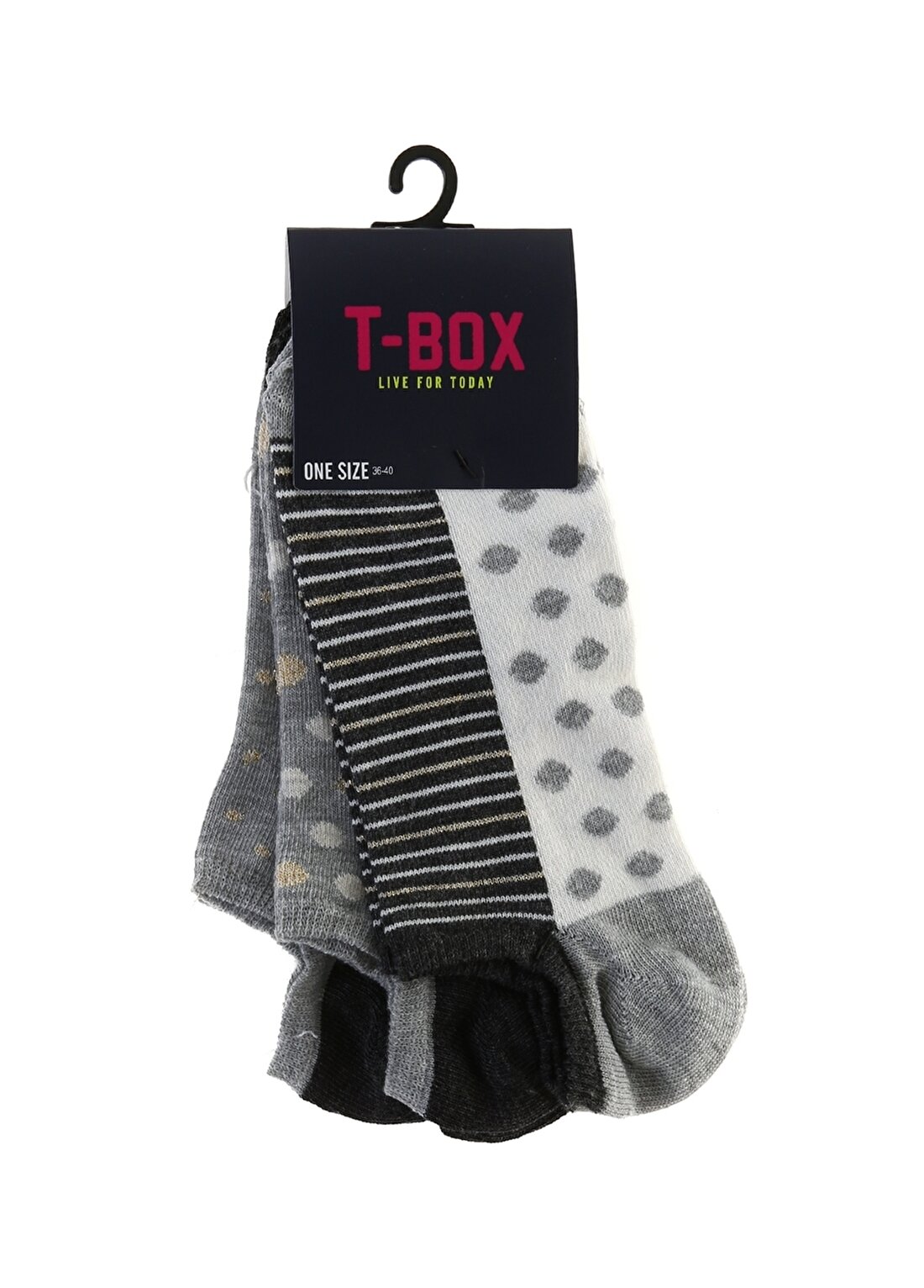 T-Box 3'Lü Soket Soket Çorap