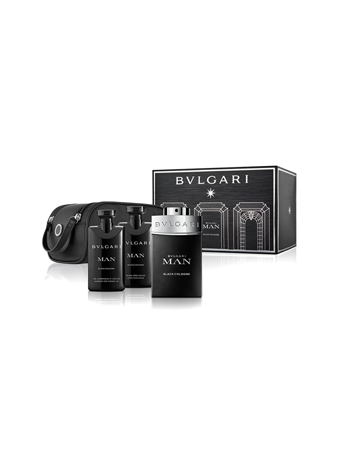 Bvlgari Man Black Cologne Edt 100 Ml Erkek Parfüm Set