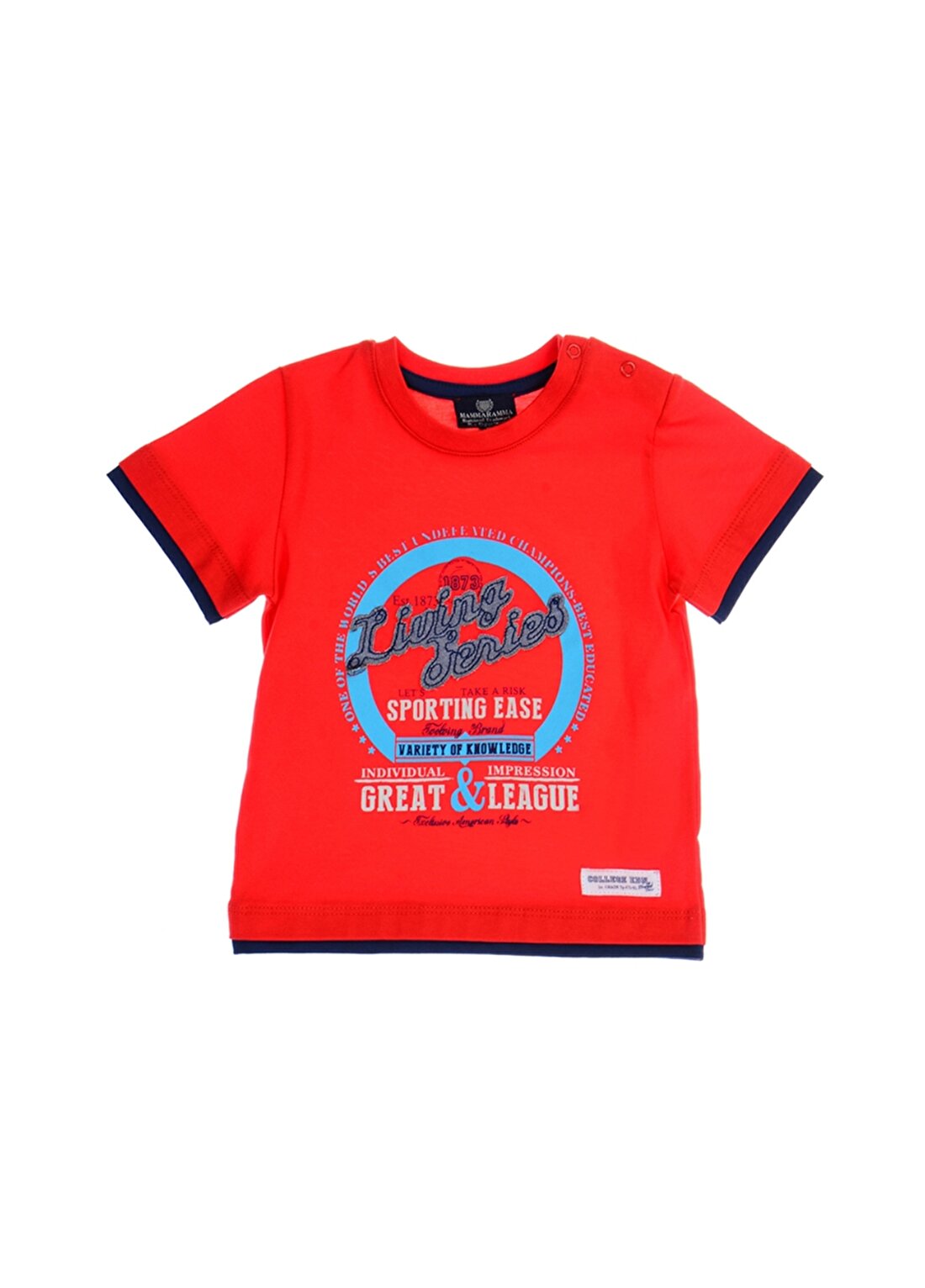 Mammaramma Kırmızı Erkek Çocuk T-Shirt