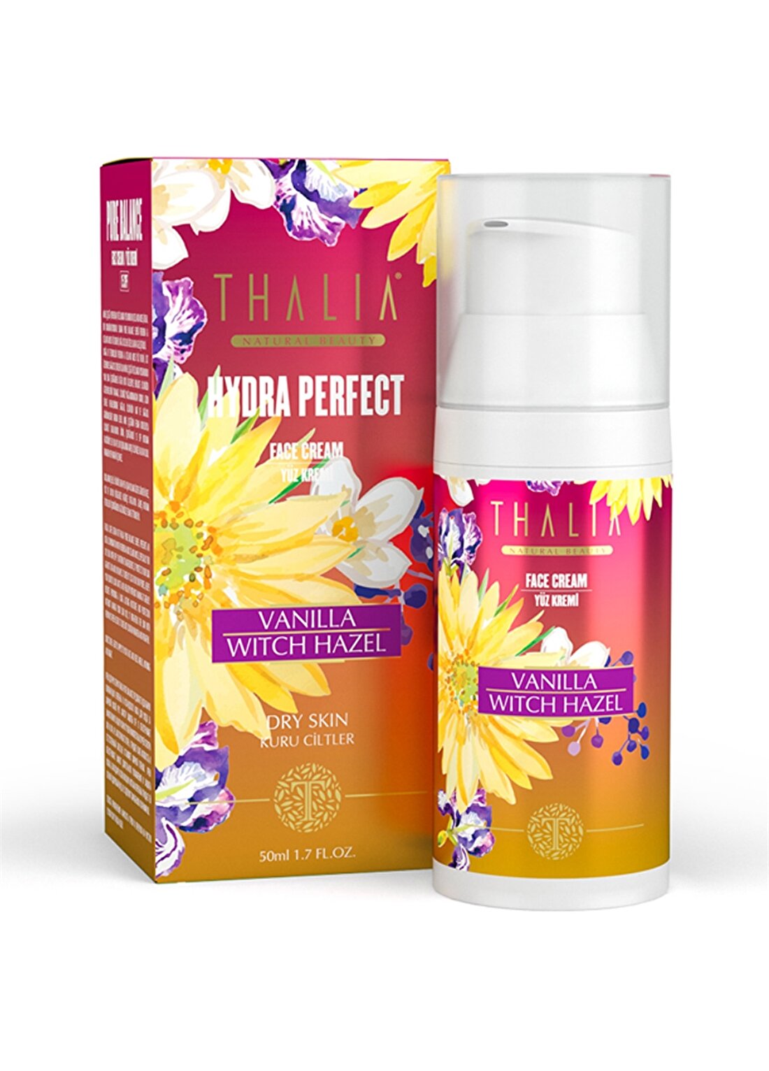 Thalia Hydra Perfect 15 SPF 50 Ml Vanilya & Witch Hazel Nemlendirici
