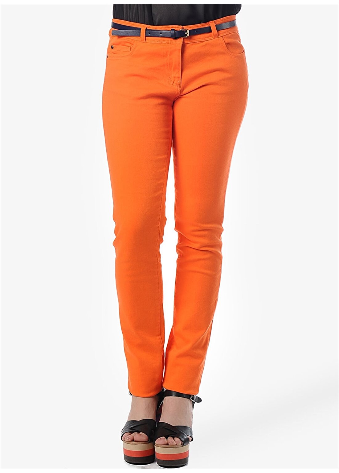 Asymmetry Oranj Pantolon