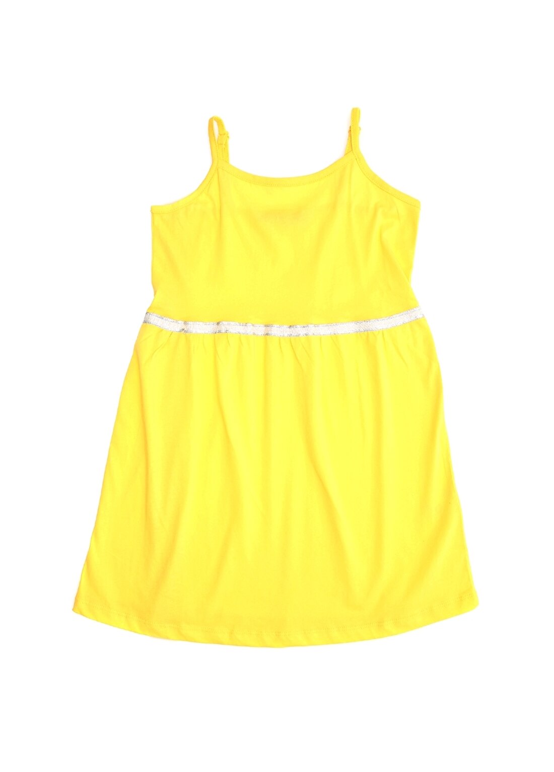 Limon Sarı Kız Çocuk Elbise