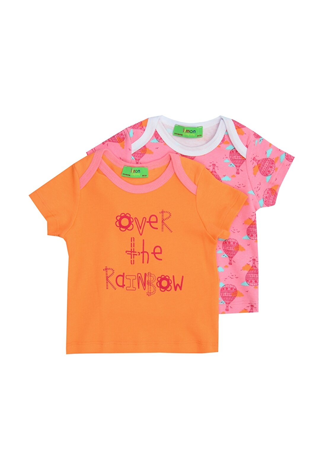 Limon Çok Renkli Kız Bebek T-Shirt