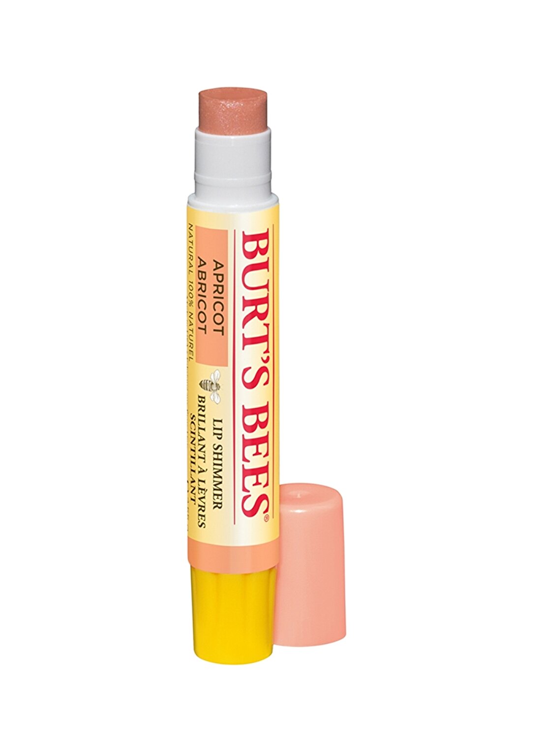 Burts Bees %100 Doğal Renkli Ve Işıltılı Dudak Bakımı - Şeftali - Lip Shimmer - Apricot Ruj