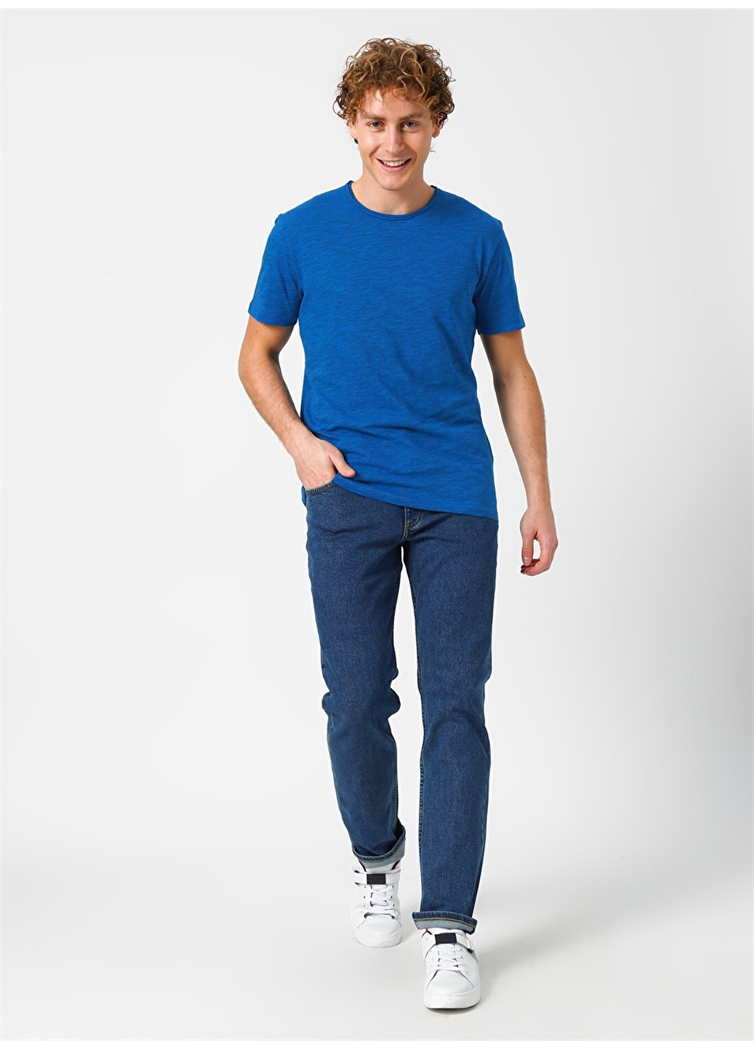 Lee & Wrangler Mavi Klasik Pantolon