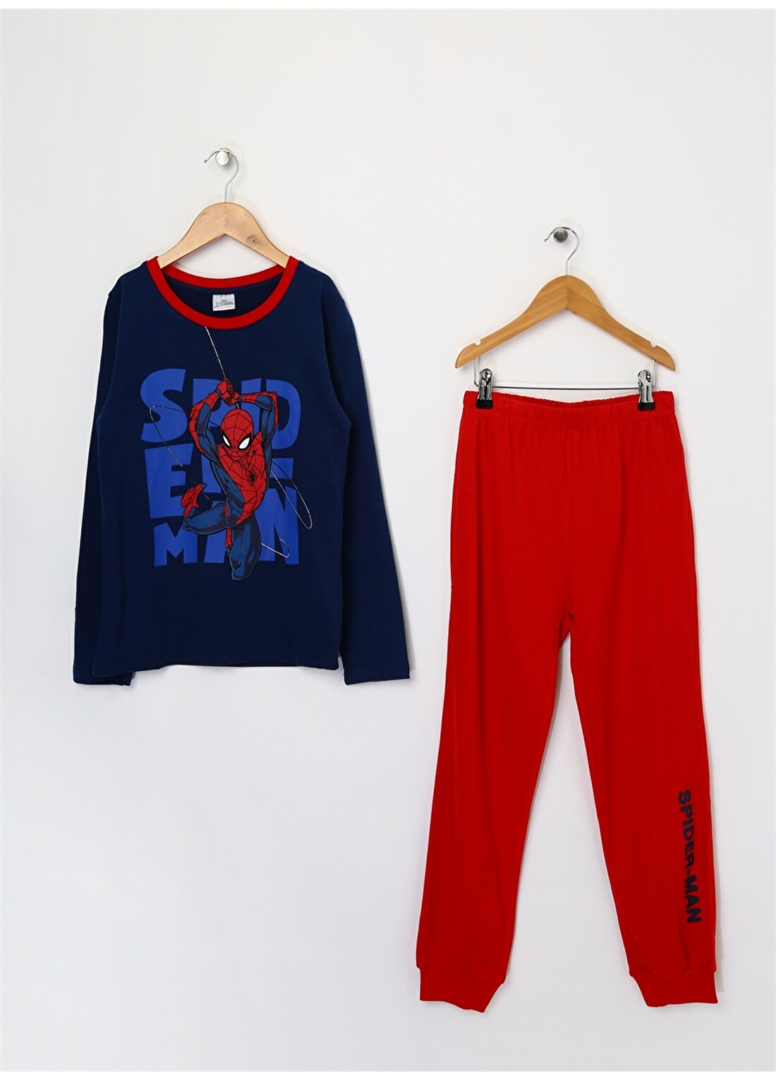 Limon Erkek Çocuk Spider-Man Baskılı Lacivert Pijama Takımı