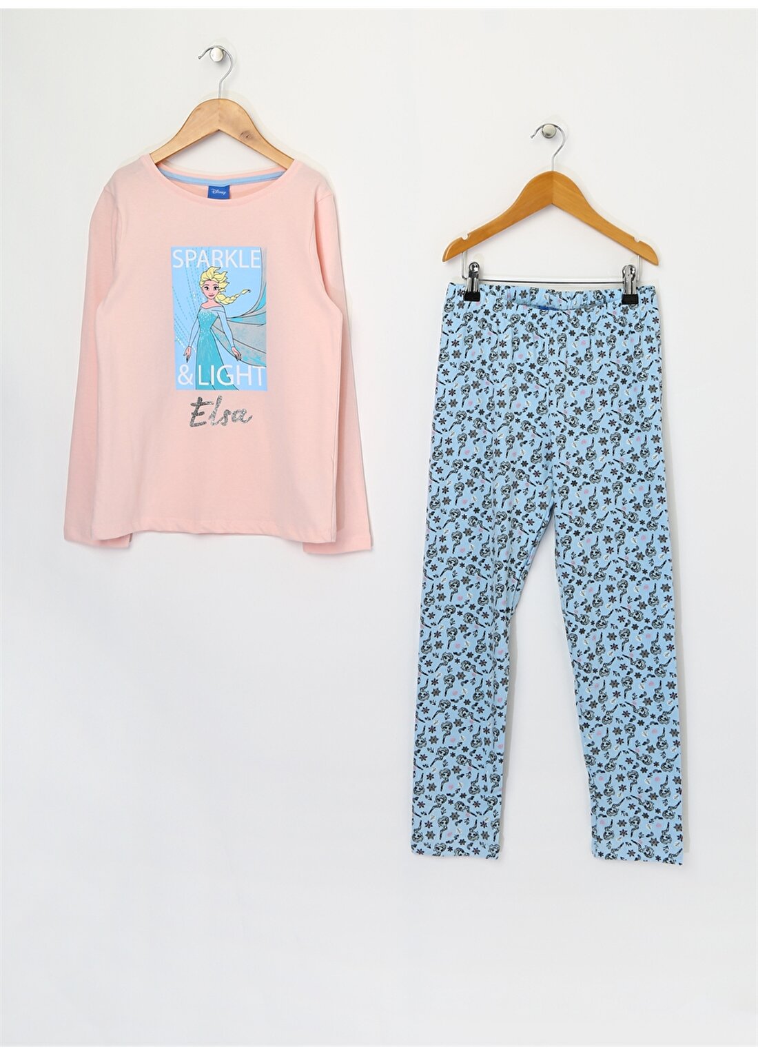 Limon Kız Çocuk Pembe Pijama Takımı