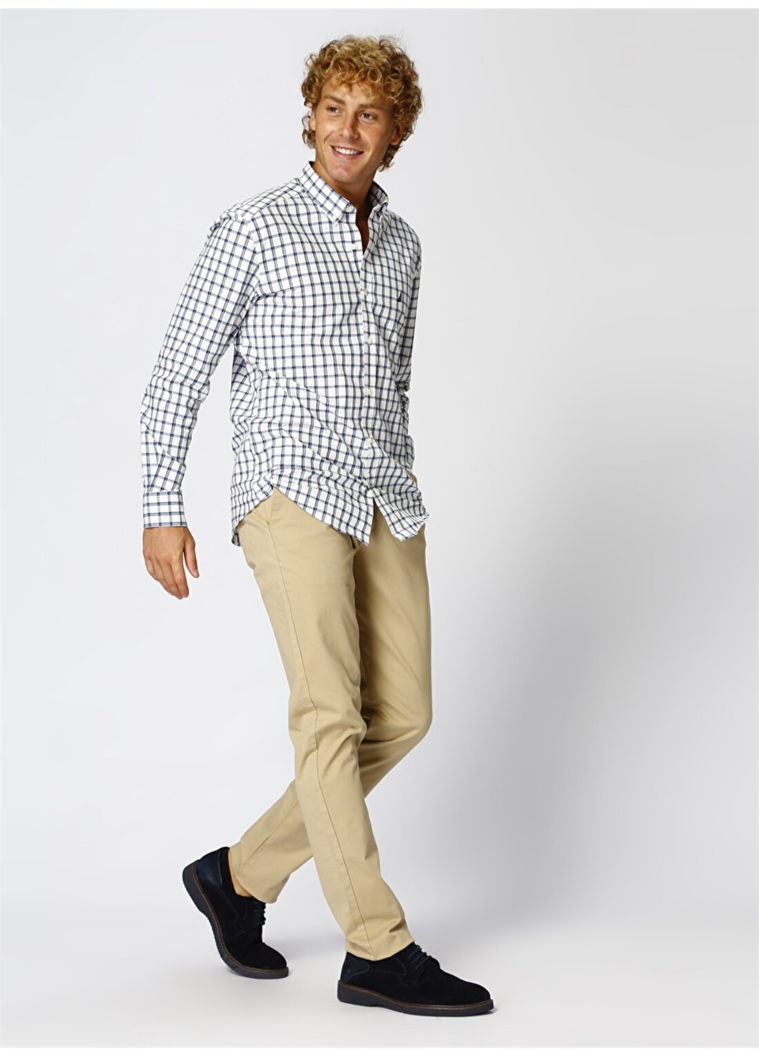 Dockers Clean Khaki Standard New Tapered - Stretch San Klasik Pantolon