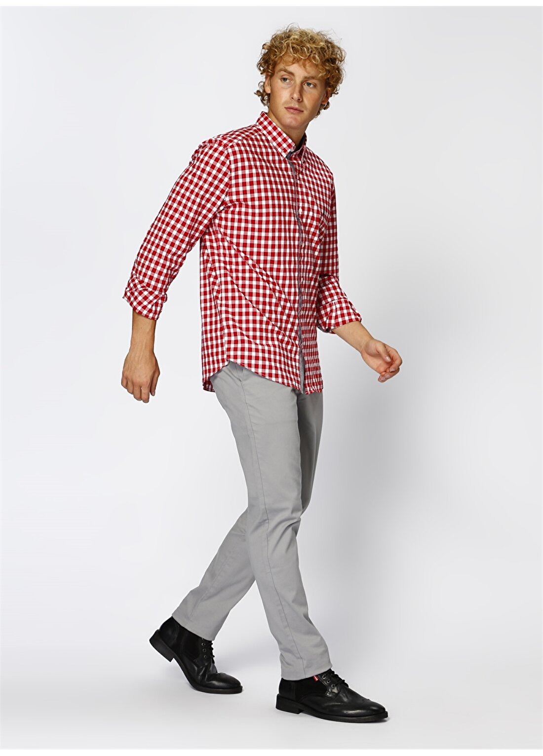 Dockers Clean Khaki Standard New Tapered - Stretch San Klasik Pantolon