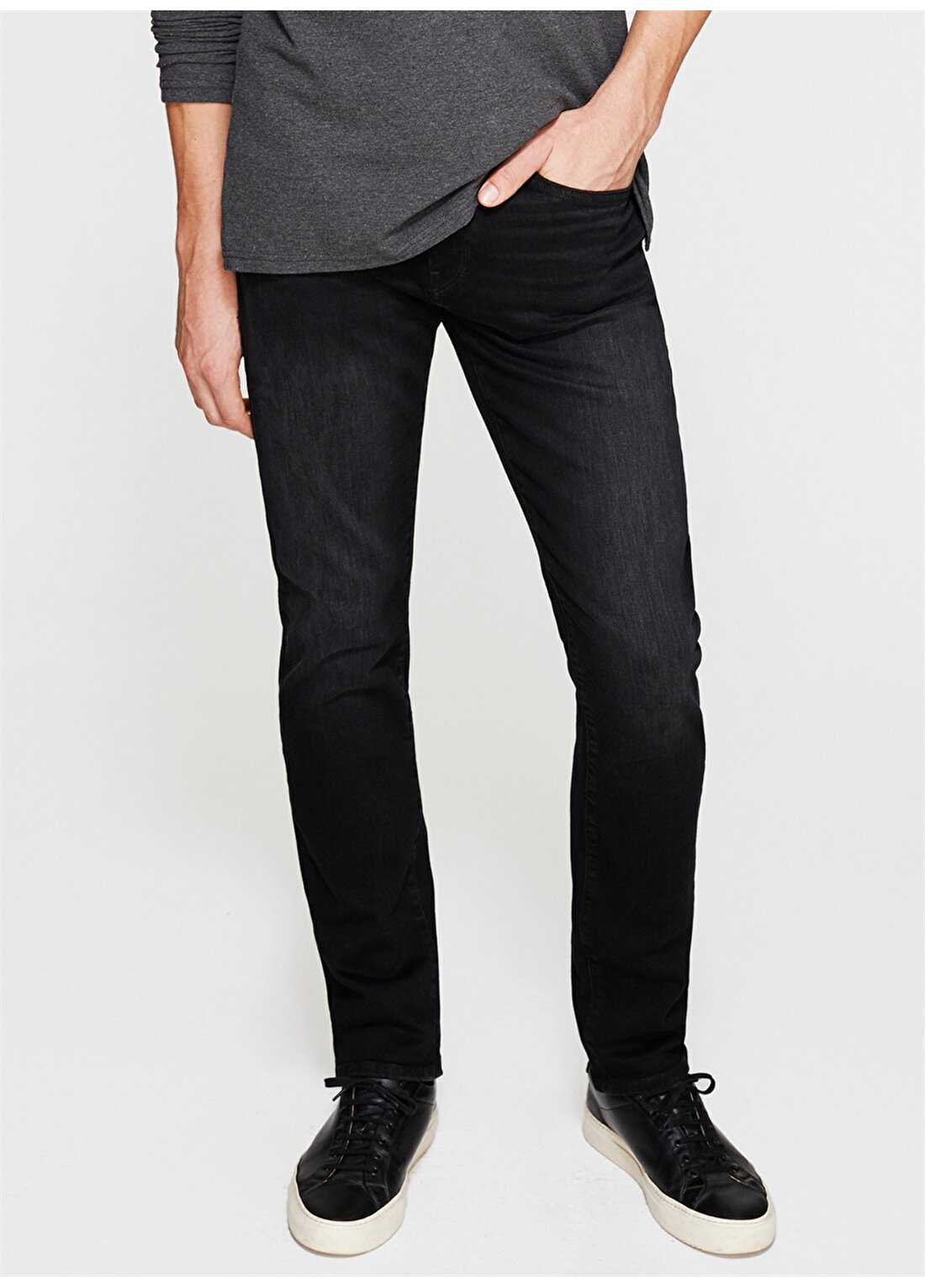 Mavi Marcus Siyah Vintage Comfort Denim Pantolon
