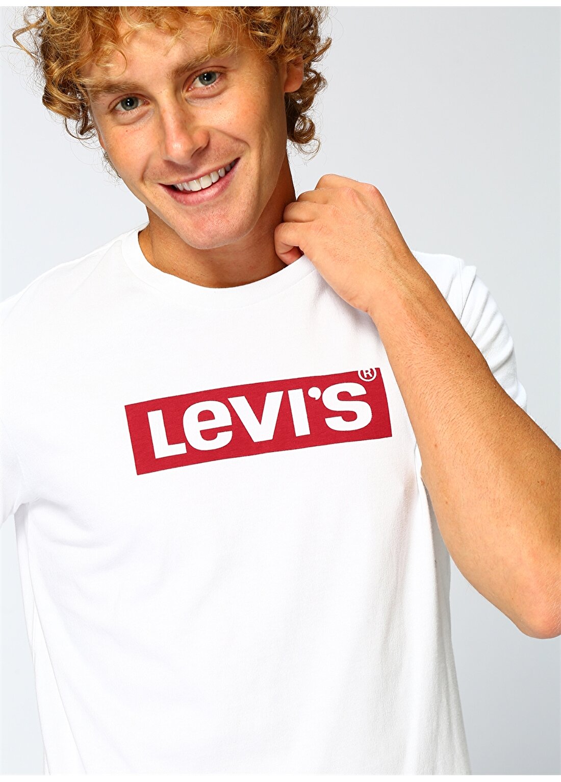 Levis Graphic Setin Neck 2 Logo White T-Shirt