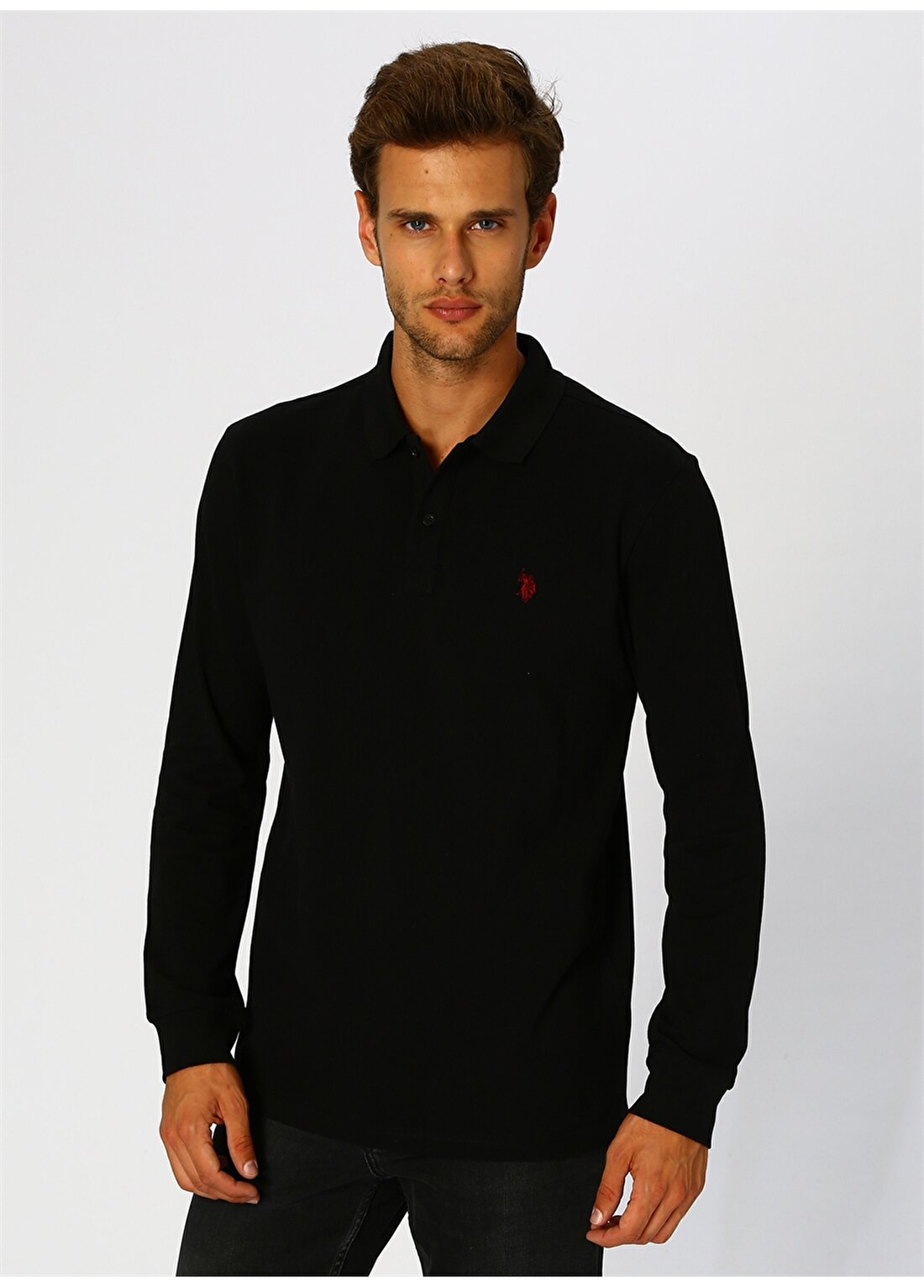 U.S. Polo Assn. Siyah Sweatshirt