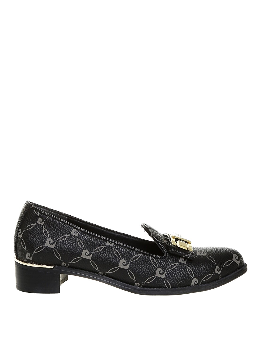 Pierre Cardin Kadın Tokalı Siyah Topuklu Ayakkabı