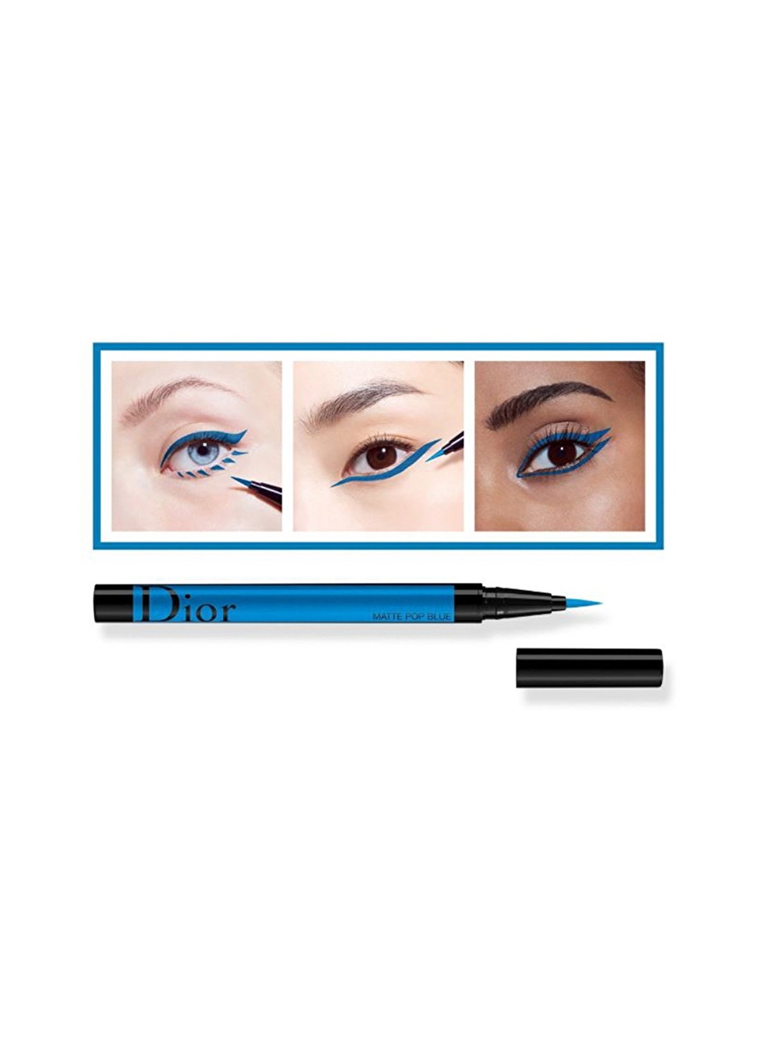 Dior Diorshow On Stage Liner Waterproof - 261 Matte Pop Blue Eyeliner