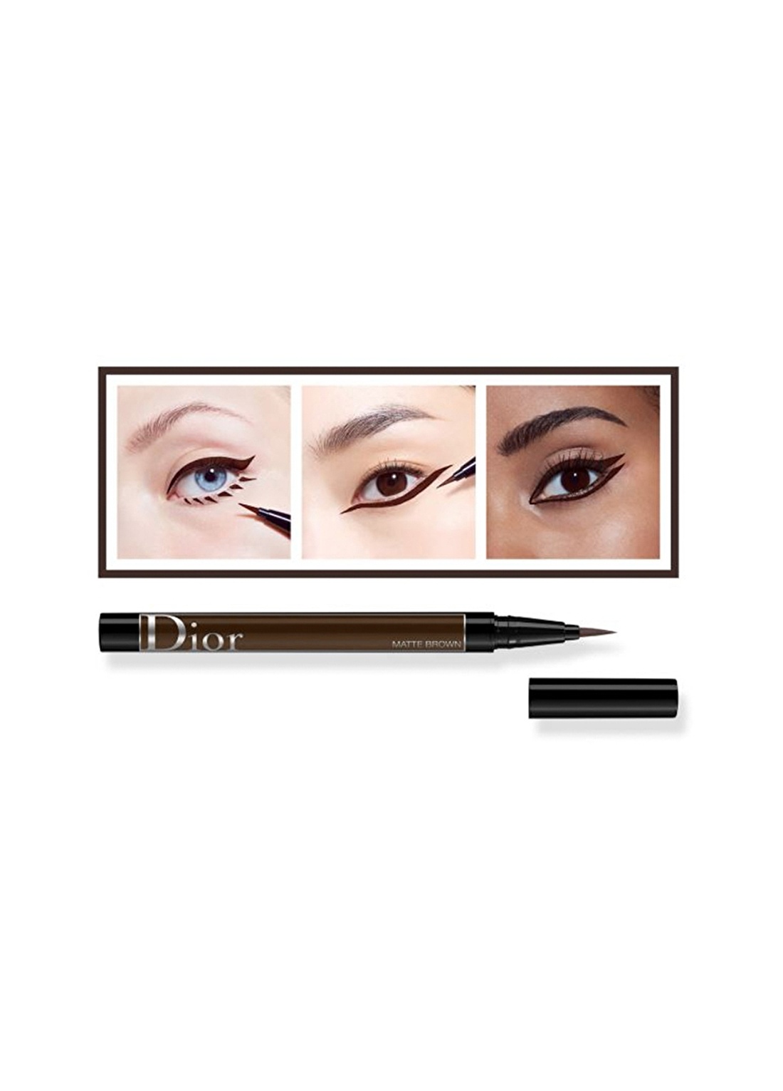 Dior Diorshow On Stage Liner Waterproof - 781 Matte Brown Eyeliner