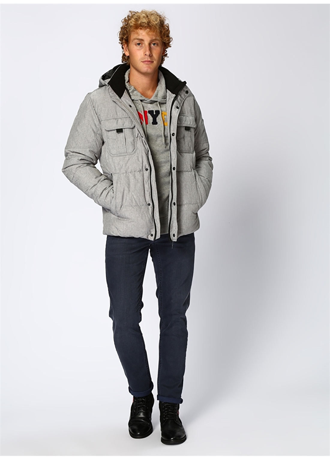 Jack & Jones New Will Hoodie Mont