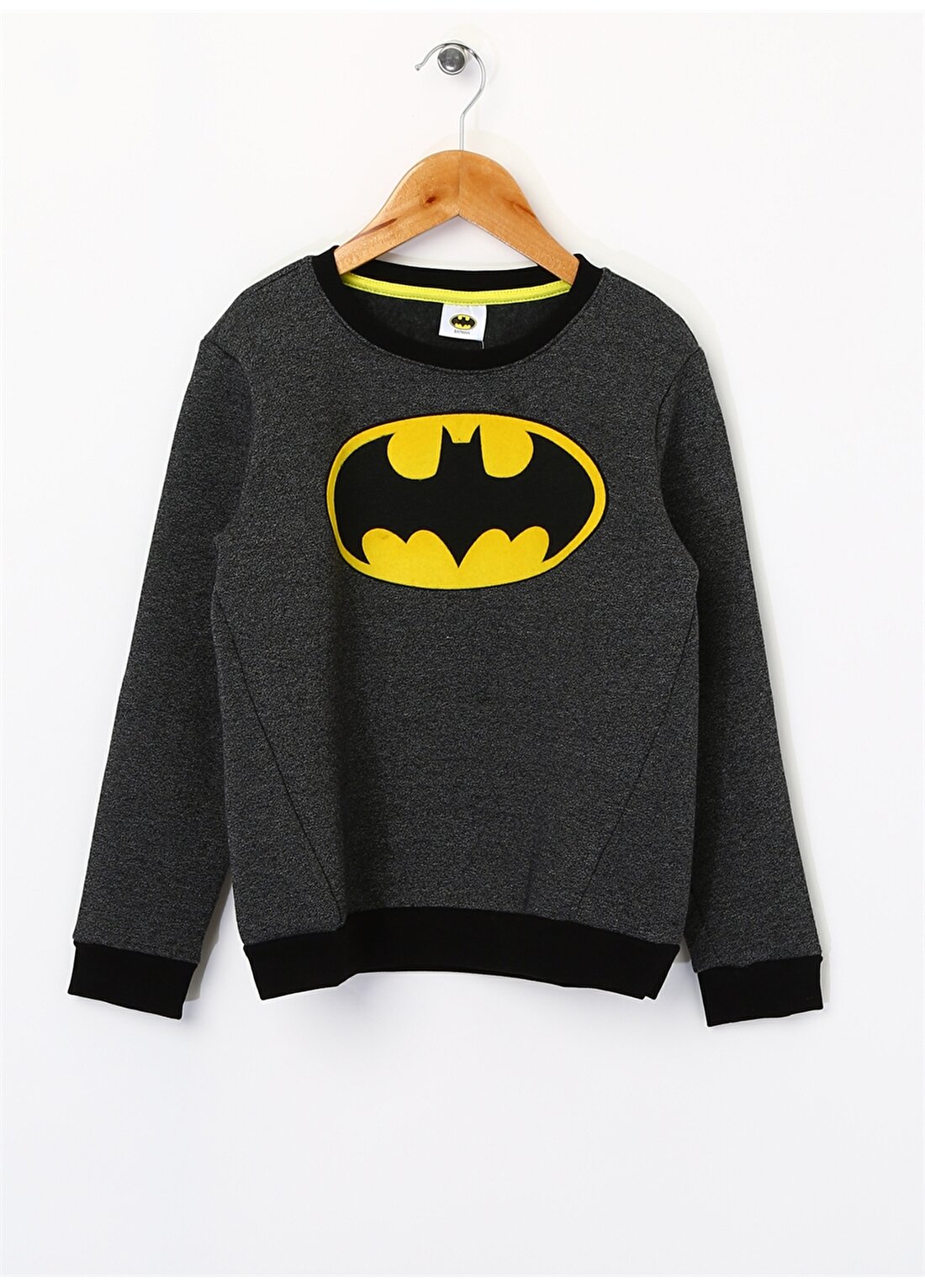 Limon Erkek Çocuk Batman Baskılı Sweatshirt