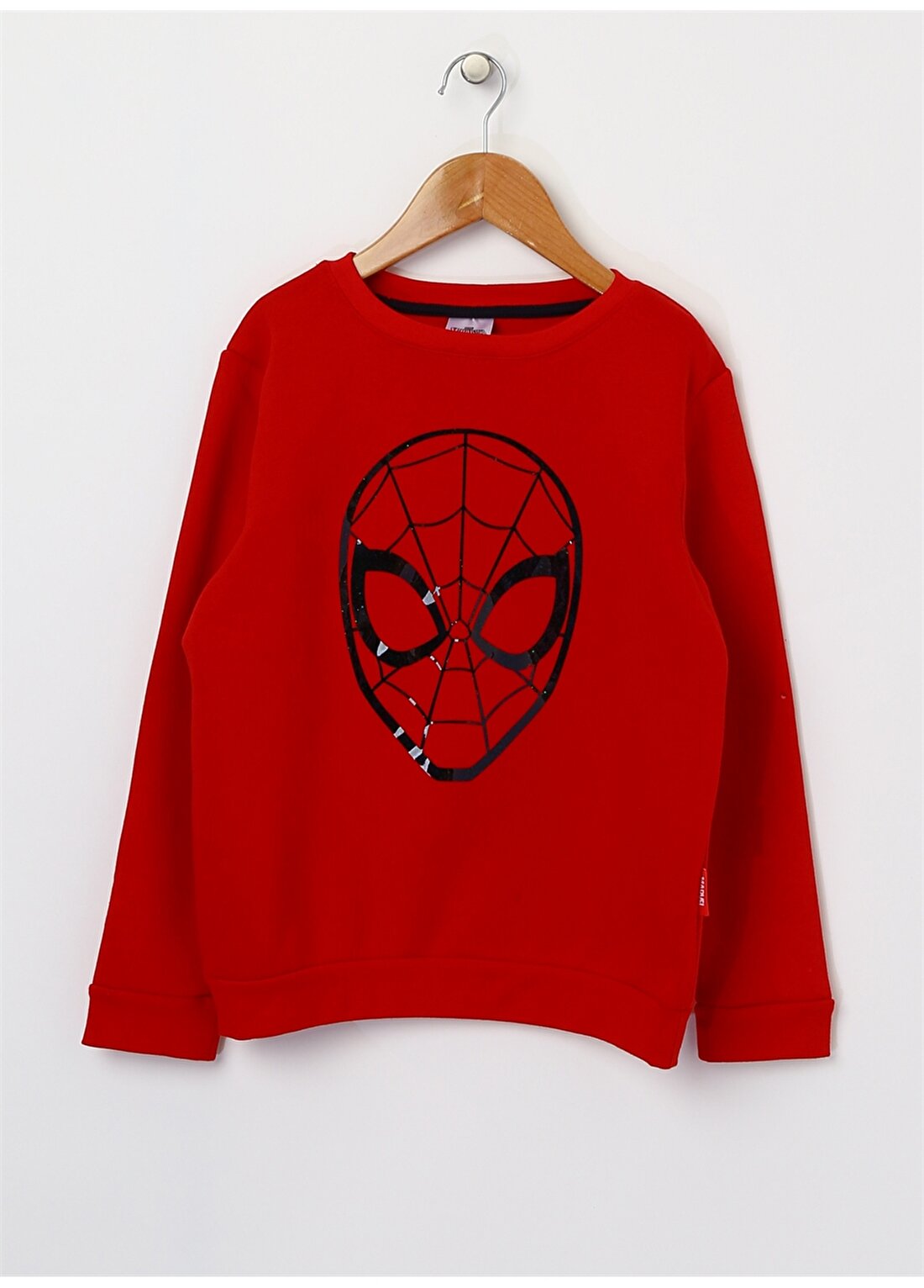 Limon Erkek Çocuk Spider-Man Baskılı Kırmızı Sweatshirt