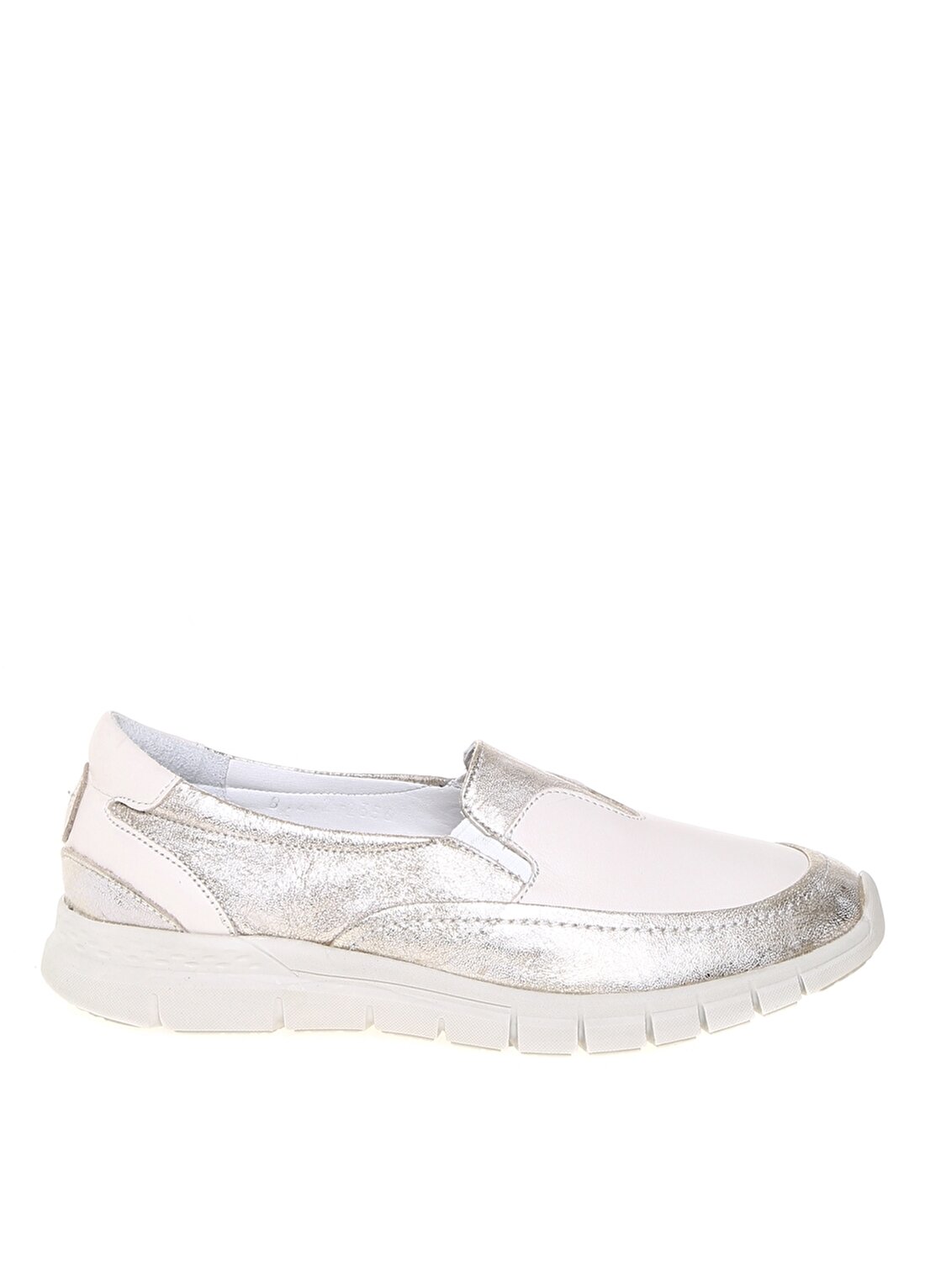 Penford Düz Deri Beyaz Kadın Ayakkabı
