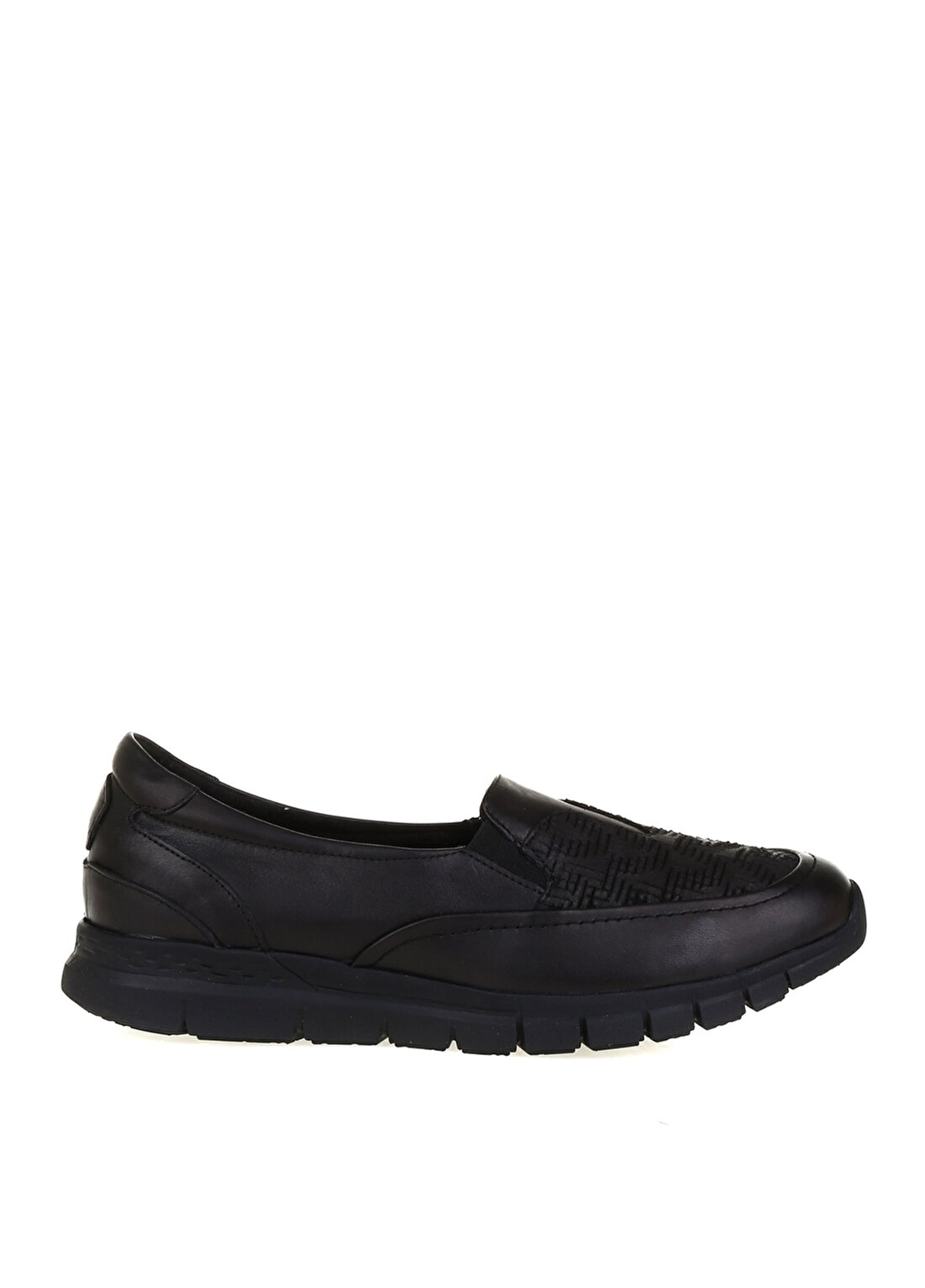 Penford Düz Deri Siyah Kadın Ayakkabı
